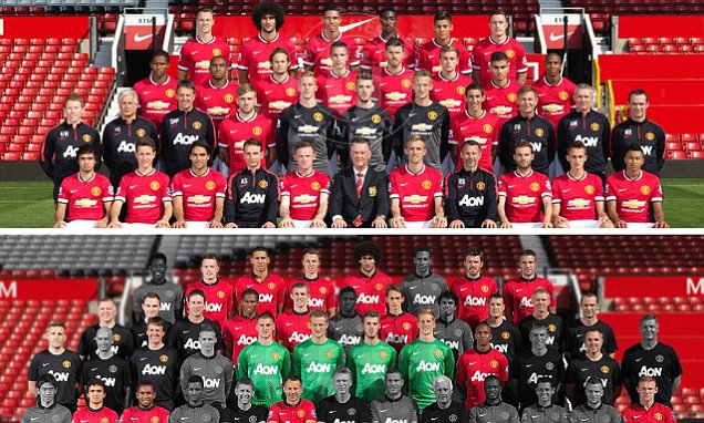 MU Umumkan Foto Skuad Terbaru (Foto Kelabu yang Tersingkir)